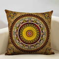 Axyaa Oriental Bliss Sun Moon Ararat Mandala Cushion Cover