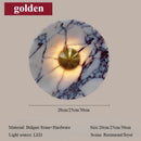 Axyaa Marble Wall Lamp for Hotel Bedroom & Living Room - Wabi Sabi Style Premium Bedside Light