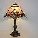 Axyaa Luxury Color Glass Table Lamp for Living Room Bedroom Study and Hotel
