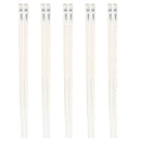 Axyaa White Panda Alloy Chopsticks Set in Storage Box