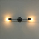 Axya LED Wall Lamp: Modern 2-Arm E27 Bedroom Lighting Fixture