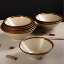 Axyaa Melamine Ramen Bowl - Large Capacity Soup Noodle Bowl