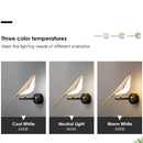 Axyaa Magpie Bird Wall Light - 360° Rotatable Touch Switch LED Wall Sconce