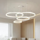 Axyaa Circular Luxe Pendant Light for Living, Dining, and Bedroom