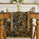 Abstract Klimt Table Runner by Axyaa - Dining & Party Decoration