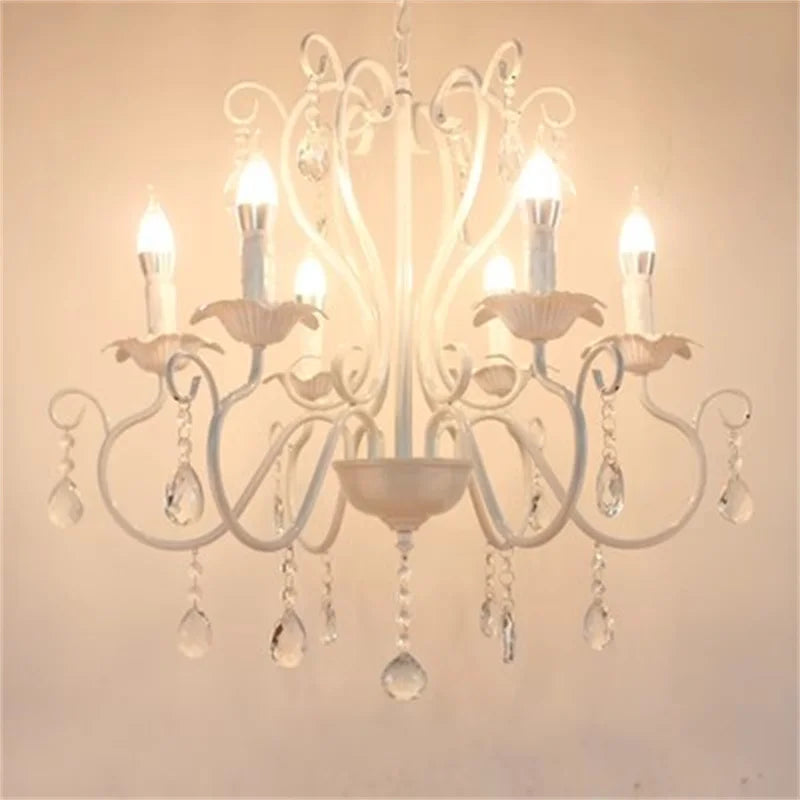 Axyaa Crystal Pendant Chandelier for Home Living Room Kitchen Bedroom Restaurant Bar Lights