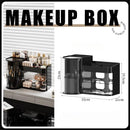 Axyaa Rotating Makeup Organizer for Cosmetics and Brushes