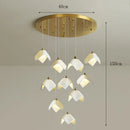 Axyaa Modern Pendant Light Chandelier LED Ceiling Lamp for Indoor Dining Room