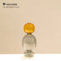 Axyaa Double-Layer Glass Vase: Stylish Desktop Decor, Unique Crystal-Clear Design