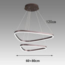 Axyaa LED Chandelier Pendant Lamp for Dining Room | Modern Hanging Ceiling Light
