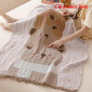 Axyaa Cotton Gauze Bath Towel Shawl & Travel Blanket 80x160cm