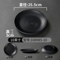 Axyaa Melamine Dinner Plate Set | Imitation Porcelain | Restaurant Tableware