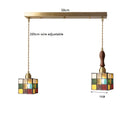 Axyaa Glass LED Hanging Light, Copper Socket, Modern Pendant Lamp