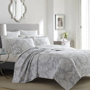 Axyaa Veneti Twin Quilt Set with Matching Shams - Lightweight Reversible Bedding