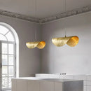 Axyaa Lotus Leaf Chandelier Pendant Lamp for Kitchen Living Dining Room