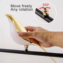 Axyaa Rotatable LED Wall Lights for Dinning Room Kitchen, 360° Adjustable Wall Sconce for Bedroom