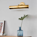 Axyaa Copper Wall Lamp for Bathroom Mirror Lighting in Living Room Aisle & Exhibition Hall