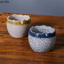 Axyaa Ceramic Eggshell Bowl Set Molecular Cuisine-inspired Tableware