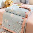 Axyaa Summer Quilt Collection: Printed Washed Cotton Air-Conditioned Quilt & Sheet