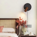 Axyaa Circular LED Stone Wall Lamp for Modern Home Decor