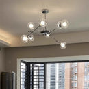 Axyaa Dining Room Chandelier Pendant Lights Ceiling Lamps - Elegant Salon Indoor Lighting Fixtures