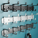 Axyaa Wall Rack Hooks for Bathroom & Kitchen - Folding Robe Towel Holder