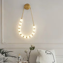 Axyaa Modern Necklace Wall Lamp for Chic Room Decoration