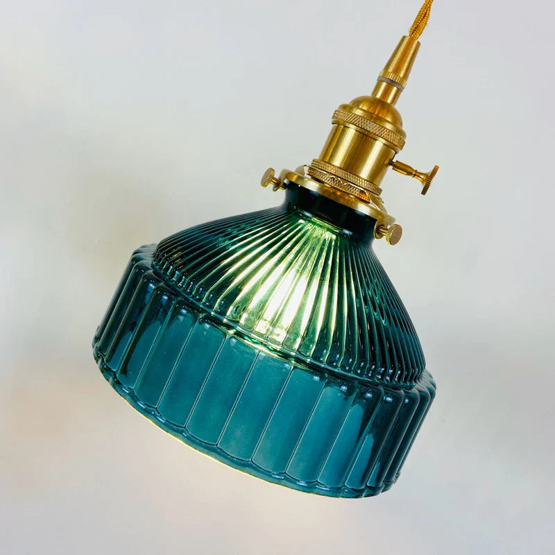 Axyaa Glass Led Ceiling Chandelier - Modern Simple Design for Kitchen and Bedroom