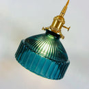 Axyaa Japanese Glass Pastoral Small Chandelier - Modern LED Lighting for Kitchen Bedroom