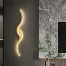 Axya Modern LED Wall Decor Lamp Black/Golden Wall Sconces for Home Interior