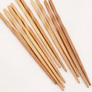 Axyaa Carbonization Bamboo Chopsticks Set - Non-slip Sushi Party Kitchen Tools