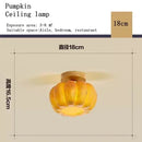 Axyaa Nordic Pumpkin Chandelier & Table Lamps Set for Modern Living Room Décor