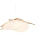 Axyaa Petal Chandelier Fabric Flower Pendant Light - Stylish Hanging Lamp for Home Décor