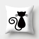 Cute Cat Cushion Cover 45x45cm - Axyaa Home Decor Pillowcases