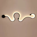 Axyaa Nordic Curve Wall Lamp for Living Room Bedroom Home Decor