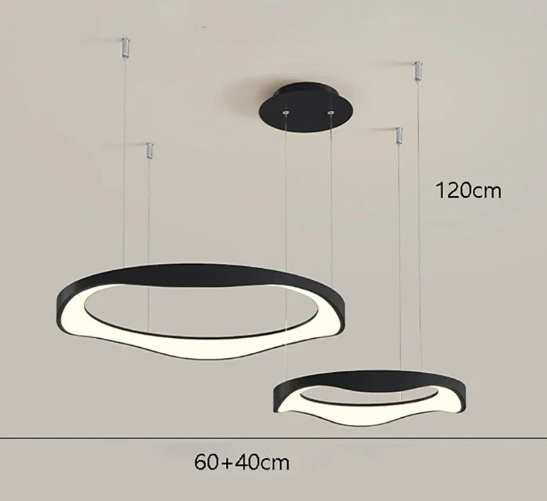 Axyaa Salon Chandelier Dining Room Pendant Light Fixture, Indoor Ceiling Lamps