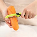 Axyaa Stainless Steel Manual Vegetable Peeler - Quick Kitchen Tool
