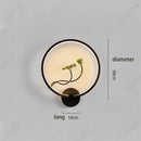 Axyaa LED Chinese Branch Flower Bird Wall Lamp for Home Decoration