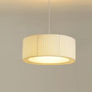 Axyaa French Fabric Suspension Pendant Light Chandelier - Hanging Lamp Fixture