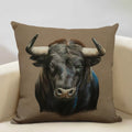 Axyaa Nice Cow Cushion Cover - Decorative Pillow Case for Sofa & Chair