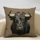 Axyaa Nice Cow Cushion Cover - Decorative Pillow Case for Sofa & Chair