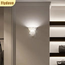 Axyaa Marble Wall Lamp: French Minimalist LED Decor for Living Room, Balcony, Bedside