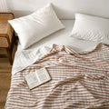 Axyaa Queen Summer Blanket: Soft Cotton Quilt, Breathable, Skin-Friendly