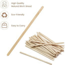 Axyaa Wooden Coffee Stirrers 100PCS for Drinks, Ice Cream Bars, Treats