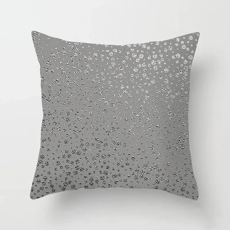 Axyaa Pink Geometric Print Decor Pillow Cover for Modern Luxury Home