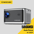 Axyaa 4K Android 11 Projector 580 ANSI WiFi6 Voice Control Home Cinema BT5.0