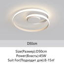 Axyaa Modern LED Ceiling Light for Living Room, Bedroom, and Dining Room