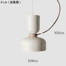Axyaa Nordic Designer Chandelier Iron Lampshade LED Pendant for Home Decor