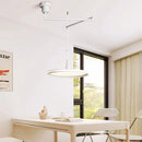 Axyaa Modern UFO Chandelier Swing Arm Pendant Lamp for Dining Room, Living Room, Bar