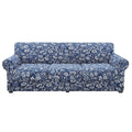 Elastic Vintage Flower Sofa Covers by Axyaa - Washable Furniture Protector